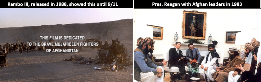 Mujahideen-Rambo-Reagan-Taliban
